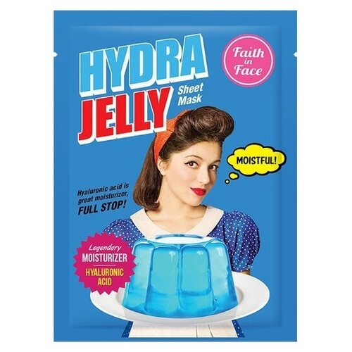 Маска для лица FAITH IN FACE HYDRA JELLY тканевая 30 мл