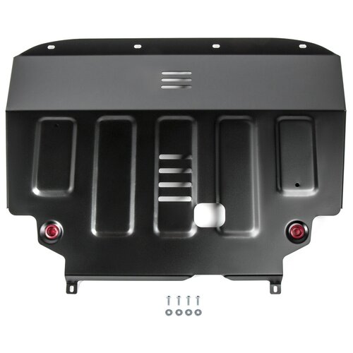 фото Защита картера автоброня для faw besturn x40 2019-н. в штампованная, сталь 1.8 мм, с крепежом, 111.08010.1