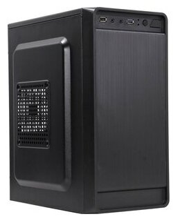 Exegate Ex283128rus Корпус Minitower ExeGate Baa-108u Black, mATX, Aaa350, 80mm, 1*USB+1*USB3.0, Aud