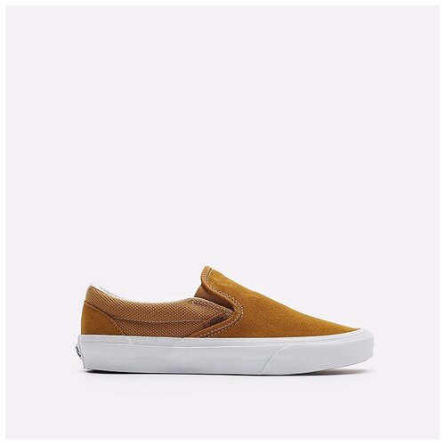 фото Кроссовки vans classic slip-on, летние, повседневные, размер 8us, коричневый