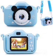 Цифровая камера Squander Time /развивающий и многофункциональный 3 в 1 фотоаппарат/blue