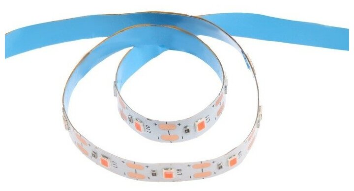 Фитолента светодиодная Luazon, 5 В, SMD5050, 0.5 м, IP20, 3.5 Вт, 60LED/м, USB, мультиспектр 7013623