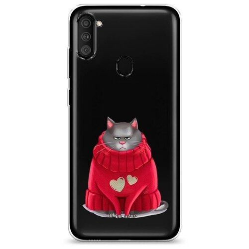 фото Силиконовый чехол "хлоя в свитере" на samsung galaxy a11 / самсунг галакси а11 case place