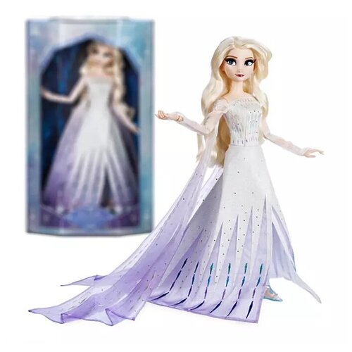 Кукла Disney Elsa The Snow Queen Limited Edition Doll – Frozen 2 (Дисней Эльза Снежная Королева Лимитированная серия - Холодное сердце 2- 43 см) кукла disney queen anna limited edition doll – frozen 2 дисней королева анна лимитированная серия холодное сердце 2 43 см