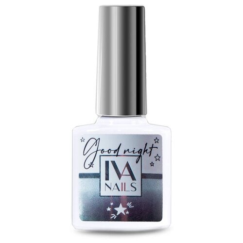 IVA Nails Гель-лак Good Night, 8 мл, Silver