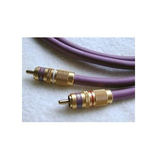 Кабель аудио 2xRCA - 2xRCA SAEC SL-1801 RCA 1.2m