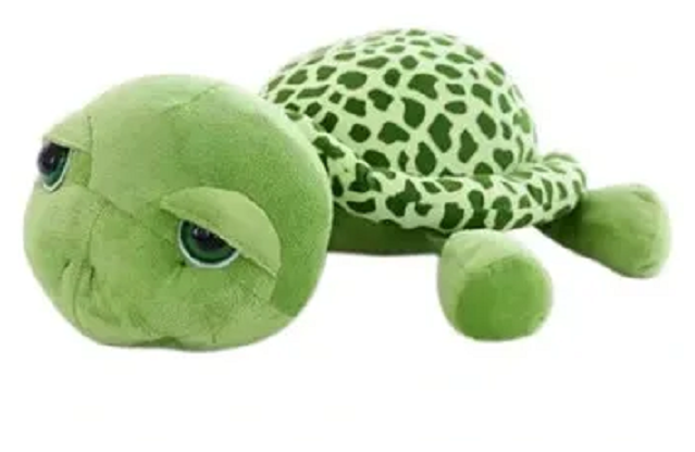 Мягкая игрушка черепашка / плюшевая черепаха / зеленая черепашка , 45 см