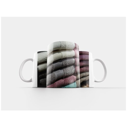 фото Кружка "полотенца, шерсть, дом" 320 мл lotsprints