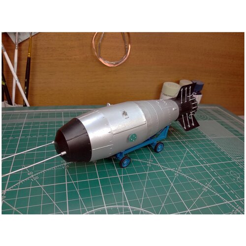 АН-602 термоядерная бомба модель в масштабе 1:43 знак гвф ту 104 за налет 500 тыс км