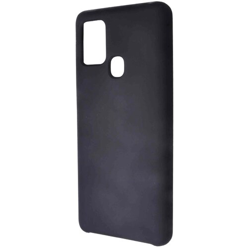 Чехол-накладка для Samsung A217F A21S SILICONE CASE NL черный (3)