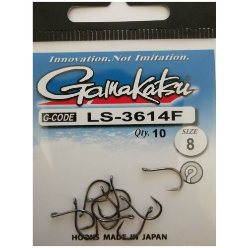 Крючок Gamakatsu Hook LS-3614F №8