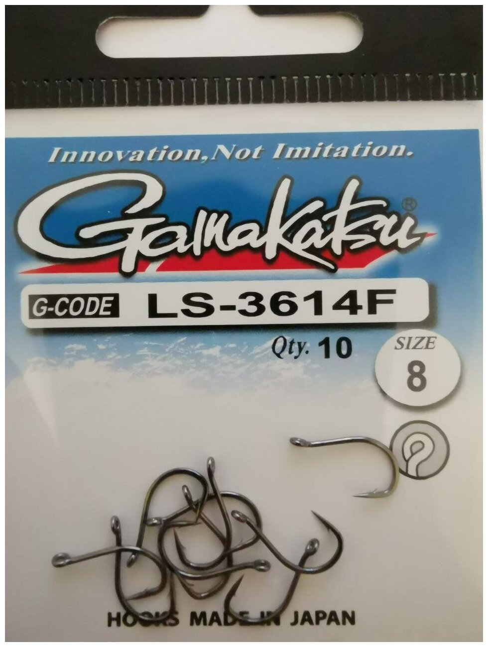 Крючок Gamakatsu Hook LS-3614F №8
