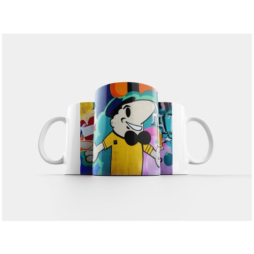 фото Кружка "гамбург, германия, фрески" 320 мл lotsprints