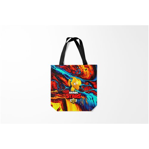 фото Сумка-шоппер / 40х40 см / геймерам / brawl stars crow phoenix burnettie