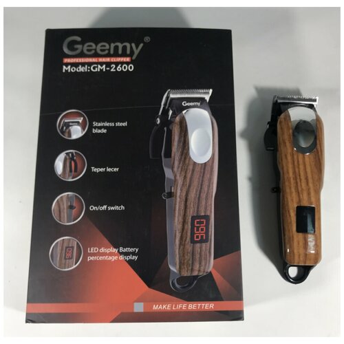 Машинка для стрижки Geemy GM-2600 Professional с 4-мя насадками 170000₽