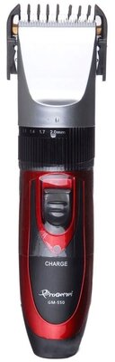 Машинка для стрижки GEEMY волос Professional Hair Clipper арт. GM-550 красный, черный, красный, черный