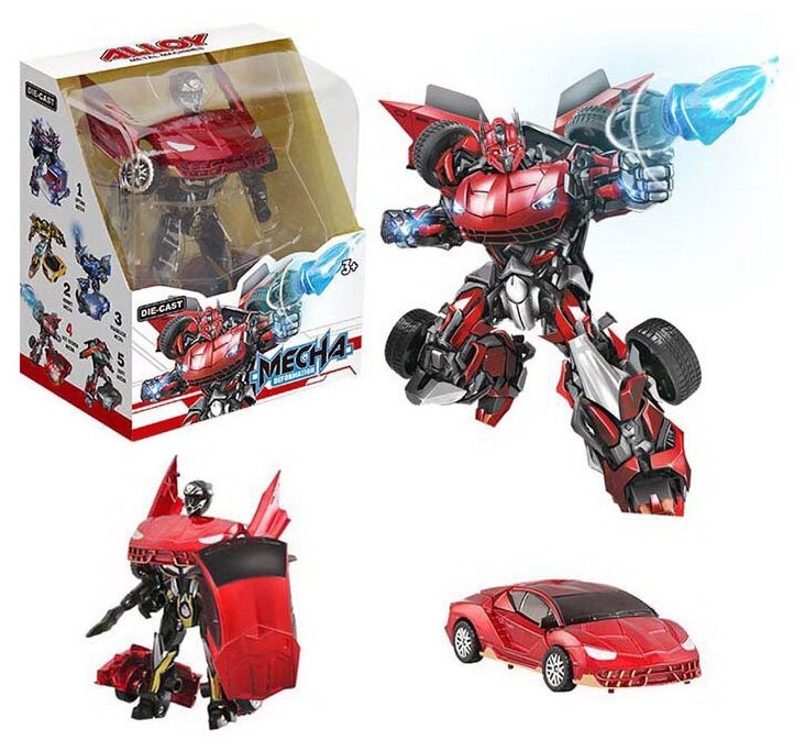 фото Металлический робот-трансформер / TMJ90689