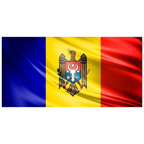 фото Без тм флаг молдавии (135 х 90 см)