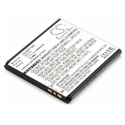 аккумулятор ibatt ib u3 m455 1500mah для sony ericsson xperia vl lt25c xperia vc tsubasa xin xperia arc hd lt26i nozomi arc hd Аккумулятор для сотового телефона Sony Ericsson BA750