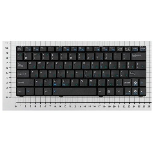 Клавиатура для ноутбука Asus EEE PC 1101 1101HA N10 черная