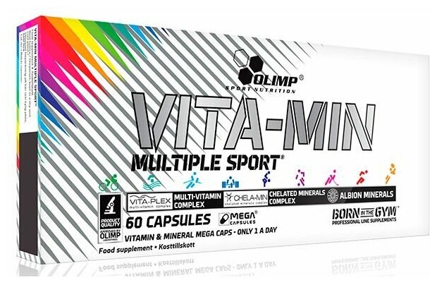 Vita-Min Multiple Sport, 60 капсул