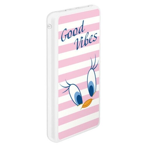 Внешний АКБ 10000 mAh 2 USB 1 MICRO 21A Li-pol белый LT25_21 Deppa 33610 107400₽