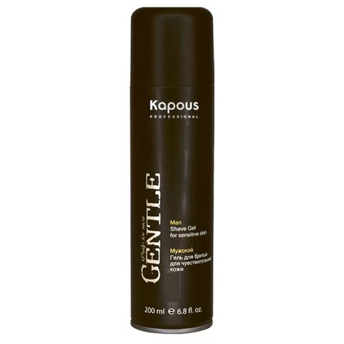 Купить Gentlemen Kapous гель для бритья для чувствительной кожи с охлаждающим эффектом, 200 мл