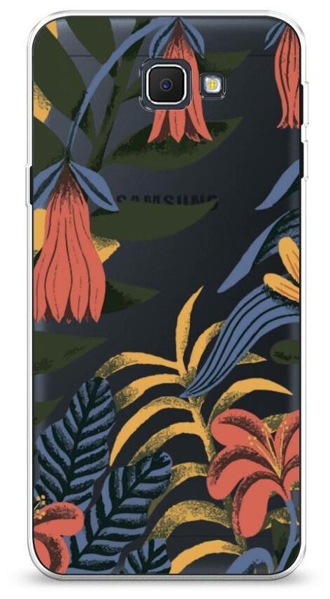 Силиконовый чехол "Колокольчики арт" на Samsung Galaxy J5 Prime 2016 / Самсунг Галакси Джей 5 Прайм 2016