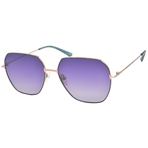 Солнцезащитные очки Elfspirit ES-1075, золотой, фиолетовый солнцезащитные очки elfspirit es 1075 золотой розовый