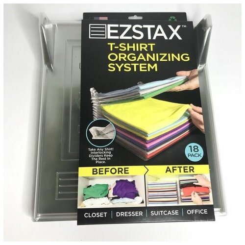 фото Органайзер для одежды ezstax t-shirt organizing system (10 отделений)