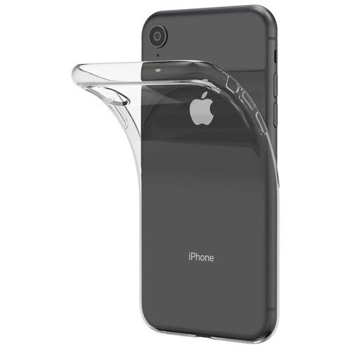 Чехол для iPhone XR, силиконовый, тонкий, прозрачный