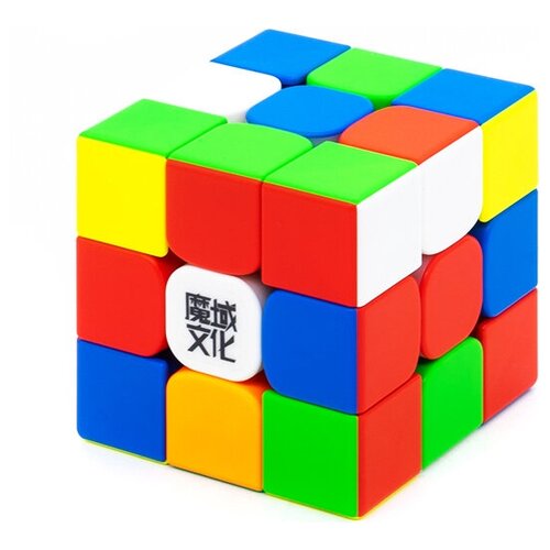 Скоростной магнитный кубик Рубика MoYu 3x3x3 WeiLong WR M 2020 Цветной пластик