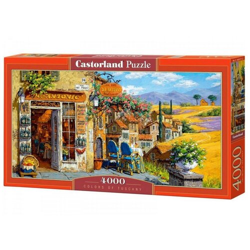Пазл Castorland Цвета Тосканы, 4000 деталей пазл castorland величие лондона 4000 деталей