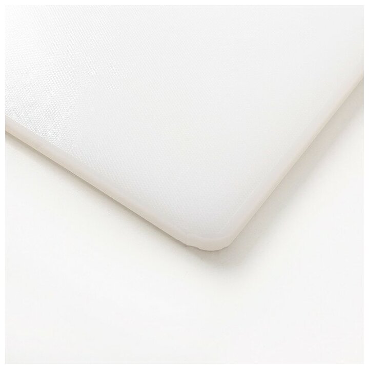Доска профессиональная разделочная, 40×30 см, толщина 1,2 см, цвет белый