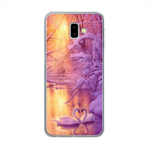 фото Силиконовый чехол "зима 1" на samsung galaxy j6 + / самсунг галакси j6 плюс 2018 case place