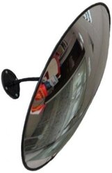 Обзорное зеркало безопасности, диаметр 300 мм, с чёрным кантом