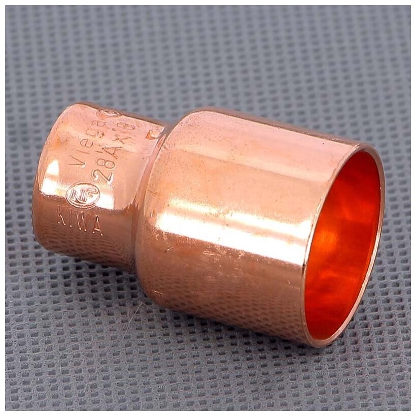 фото Муфта переходная однораструбная 28 х 18 мм VIEGA НВ пайка медная