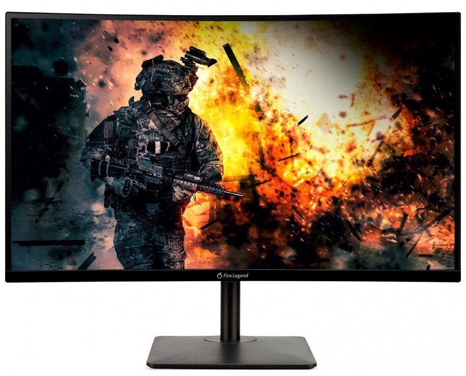 Монитор 27” AOPEN 27HC5RZBMIIPHX, FHD, VA, Curved, 2xHDMI, DP, Черный UM.HW5EE.Z01