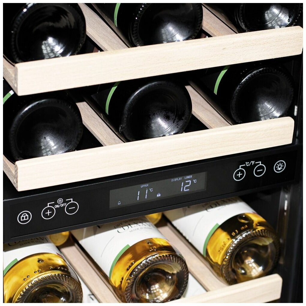 Встраиваемый винный шкаф Meyvel MV28-KBT2 - фотография № 8
