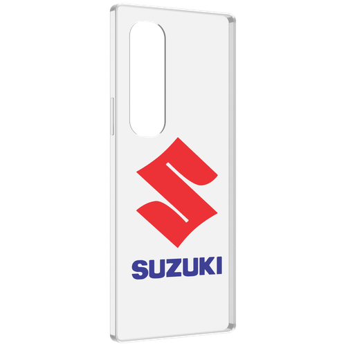 Чехол MyPads suzuki-сузуки-3 мужской для Samsung Galaxy Z Fold 4 (SM-F936) задняя-панель-накладка-бампер