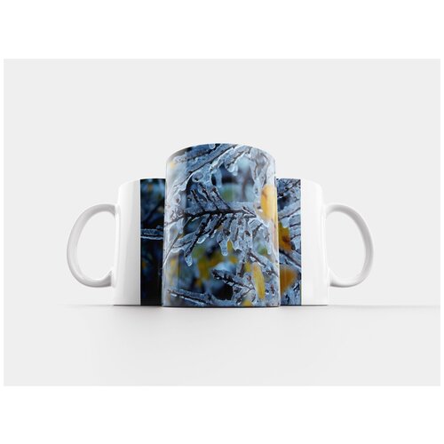 фото Кружка "зима, ледяной ветку, заморозить" 320 мл lotsprints