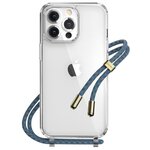 Чехол Switcheasy Play Lanyard Shockproof Clear Case для iPhone 13 Pro Ocean (GS-103-209-115-198) - изображение