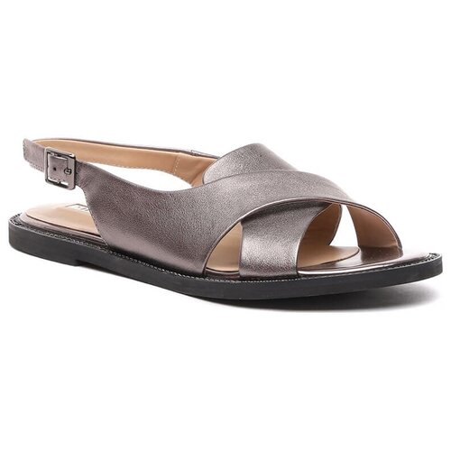 фото Vitacci 1391152 сандалии женский графитовый, натуральная кожа