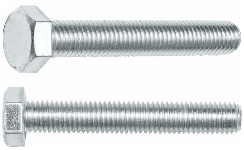 Болт М12х100 мм шестигр цинк кл. пр. 8.8 DIN 933 (2 шт в зип-локе) STARFIX (SMZ2-76667-2)