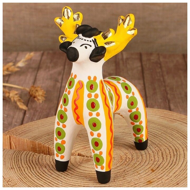 Дымковский олень картинки