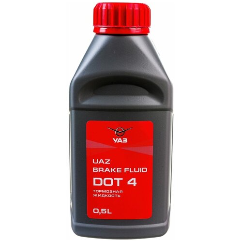 UAZ Жидкость тормозная UAZ DOT-4 (0,5л)
