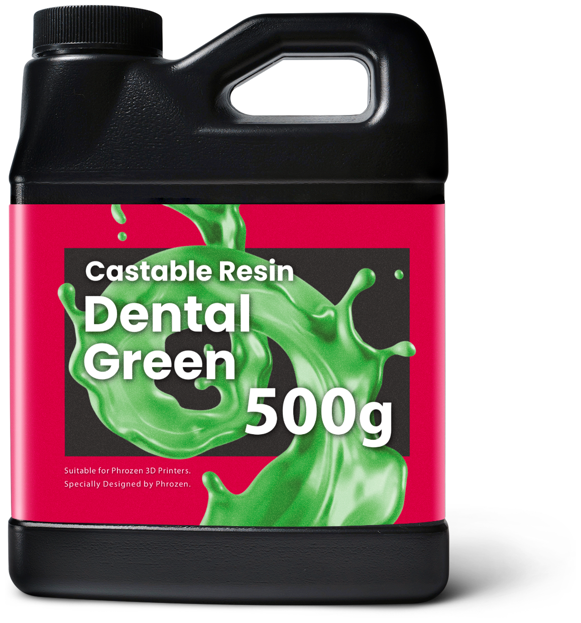 Phrozen Фотополимерная смола Phrozen Wax-Like Green, зеленая, 0,5 кг.