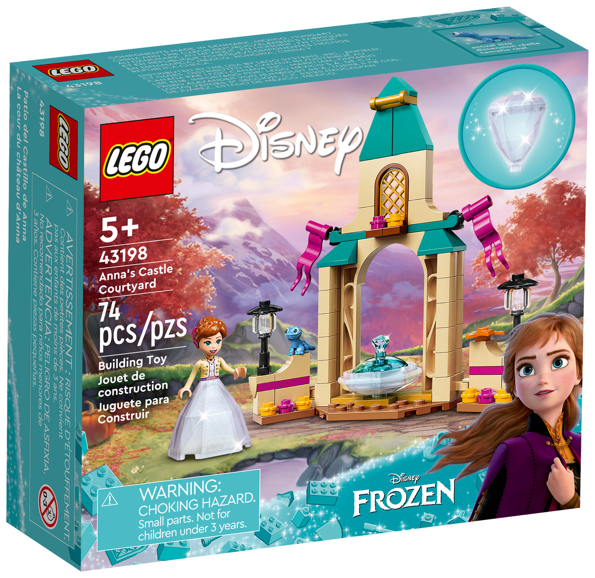Конструктор Lego ® Disney™ 43198 Двор замка Анны