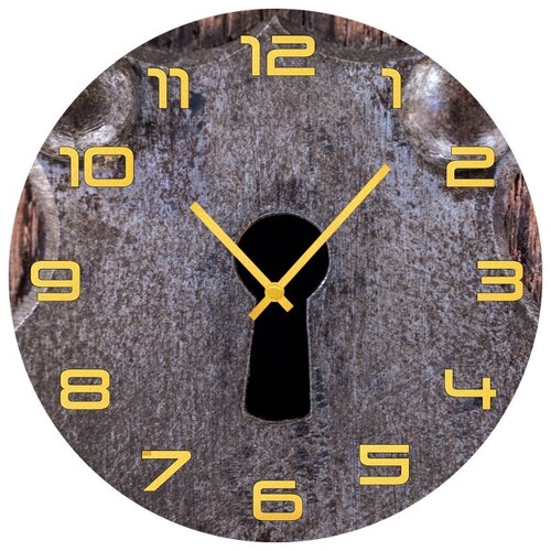 фото Svs настенные часы svs 4001883 замочная скважина