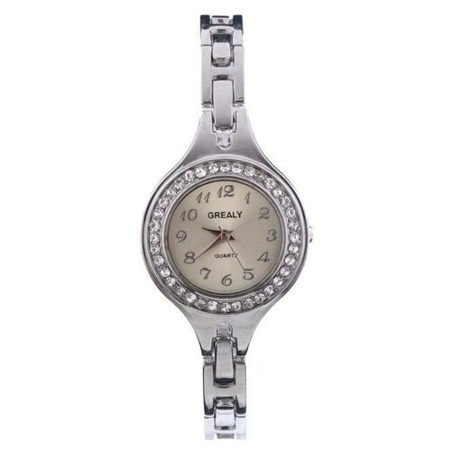 фото Подарочный набор 3 в 1 "новый год": наручные часы d=2.7 см, серьги, кулон 5269909 yandex market